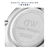 Buy Shop Daniel Wellington Classic Petite Bristol Black Dial Brown Leather Strap Watch For Women - DW00100177 USA Online