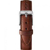 Buy Shop Daniel Wellington Classic Petite St Mawes White Dial Brown Leather Strap Watch For Women - DW00100187 USA Online