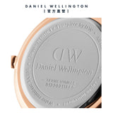 Buy Shop Daniel Wellington Classic Petite Sheffield Black Dial Black Leather Strap Watch For Women - DW00100224 USA Online