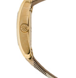 Buy Shop Burberry Nova Gold Tone Square Dial Leather Strap Watch for Women - BU1582 USA Online