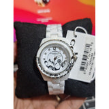 Coach Preston White Dial White Steel Strap Watch for Women - 14503464