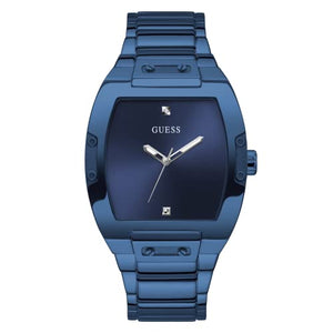 Buy Shop Guess Phoenix Blue Dial Blue Steel Strap Watch for Men - GW0387G4 USA Online
