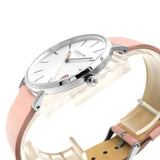 Buy Shop Coach Perry Silver Dial Pink Leather Strap Watch for Women - 14503516 USA Online