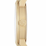 Burberry The City Gold Dial Gold Steel Strap Watch for Women - BU9145