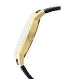 Buy Shop Calvin Klein City Mother of Pearl White Dial Black Leather Strap Watch for Men - K2G2G5C6 USA Online