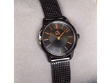 Buy Shop Calvin Klein Minimal Black Dial Black Mesh Bracelet Watch for Women - K3M23421 USA Online