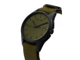 Buy Shop Calvin Klein Tone Green Dial Green NATO Strap Watch for Men - K7K514WL USA Online