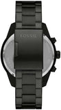 Buy Shop Fossil Brox Multifunction Maroon Dial Black Steel Strap Watch for Women - BQ2803 USA Online