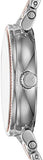 Buy Shop Michael Kors Sofie Crystals Glitz Rose Gold Dial Two Tone Steel Strap Watch For Women - MK4446 USA Online