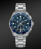 Buy Shop Tag Heuer Aquaracer Blue Dial Watch for Men - CAY111B.BA0927 USA Online