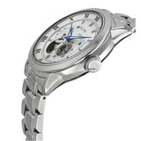 Buy Shop Bulova BVA Series Dual Aperture Silver Dial Silver Steel Strap Watch for Men - 96A118 USA Online