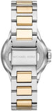 Buy Shop Michael Kors Camille Multifunction Silver Dial Two Tone Steel Strap Watch For Women - MK6982 USA Online