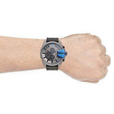 Buy Shop Diesel Mega Chief Chronograph Black Dial Black Nylon Strap Watch For Men - DZ4500 USA Online