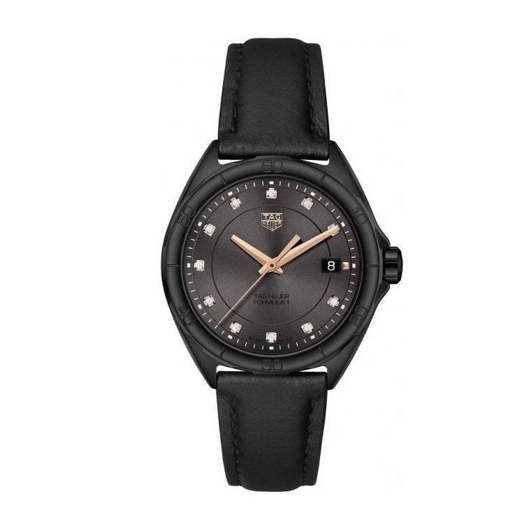 Buy Shop Tag Heuer Formula 1 Diamonds Black Dial Watch for Women - WBJ1317.FC8230 USA Online