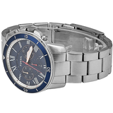 Buy Shop Fossil Grant Sport Chronograph Blue Dial Silver Steel Strap Watch for Men - FS5238 USA Online