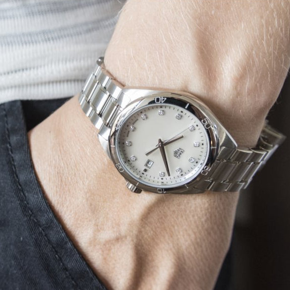 Tag Heuer Formula 1 Diamonds Mother Of Pearl White Dial Silver Steel Strap Watch for Women - WBJ1419.BA0664