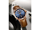 Buy Shop Maserati Epoca Blue Dial Brown Leather Strap Watch For Men - R8851118001 USA Online