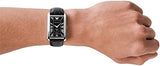 Buy Shop Emporio Armani Classic Analog Black Dial Black Leather Strap Strap Watch For Men - AR1604 USA Online