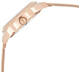 Buy Shop Guess Whisper Silver Dial Rose Gold Mesh Bracelet Watch for Women - W1084L3 USA Online