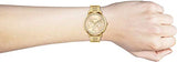 Hugo Boss Prima Gold Dial Gold Steel Strap Watch for Women - 1502572