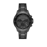 Buy Shop Michael Kors Grayson Chronograph Black Dial Black Steel Strap Watch For Men - MK9109 USA Online