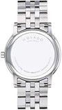 Buy Shop Movado Museum Classic Blue Dial Silver Steel Strap Watch for Men - 0607212 USA Online