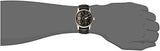 Fossil Twist Multi-Function Chronograph Black Dial Black Leather Strap Watch for Men - ME1099