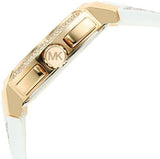 Buy Shop Michael Kors Sydney Quartz White Dial White Leather Strap Watch For Women - MK7221 USA Online