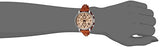 Buy Shop Fossil Original Boyfriend Sport Chronograph Beige Dial Brown Leather Strap Watch for Women - ES4046 USA Online