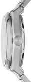 Buy Shop Fossil Everett Automatic Skeleton Blue Dial Silver Steel Strap Watch for Men - ME3220 USA Online