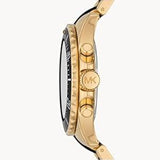 Buy Shop Michael Kors Everest Chronograph Black Dial Two Tone Steel Strap Watch For Men - MK8979 USA Online