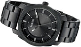 Buy Shop Fossil Machine Black Dial Black Steel Strap Watch for Men - FS4775 USA Online