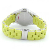 Buy Shop Marc Jacobs Dress Green Dial Green Silicone Strap Watch for Women - MBM2513 USA Online