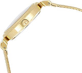 Buy Shop Guess Quartz White Dial Gold Steel Strap Watch For Women - W1152L2 USA Online