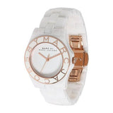 Buy Shop Marc Jacobs Blade White Dial White Ceramic Strap Watch for Women - MBM9502 USA Online