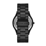 Buy Shop Michael Kors Runway Quartz Black Dial Black Steel Strap Watch For Women - MK4562 USA Online