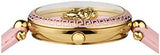 Buy Shop Versace Palazzo Empire Pink Dial Pink Leather Strap Watch for Women - VCO030017 USA Online