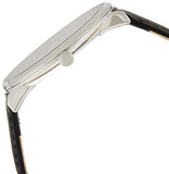 Buy Shop Calvin Klein Minimal Black Dial Black Leather Strap Watch for Women - K3M231C4 USA Online