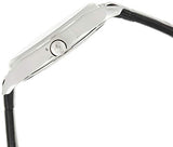 Buy Shop Calvin Klein Minimal Black Dial Black Leather Strap Watch for Women - K3M231C4 USA Online