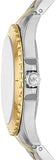 Buy Shop Michael Kors Everest Three Hand Silver Dial Two Tone Steel Strap Watch For Men - MK9141 USA Online