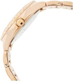 Buy Shop Guess Sassy Quartz White Dial Rose Gold Steel Strap Watch For Women - W0705L3 USA Online