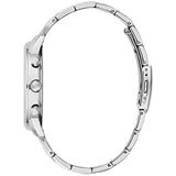Buy Shop Guess Hendrix Silver Dial Silver Steel Strap Watch for Men - GW0066G1 USA Online
