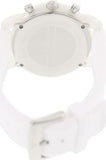 Buy Shop Emporio Armani Classic Chronograph White Dial White Rubber Strap Watch For Men - AR1054 USA Online