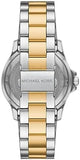 Buy Shop Michael Kors Everest Three Hand Silver Dial Two Tone Steel Strap Watch For Men - MK9141 USA Online