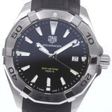 Buy Shop Tag Heuer Aquaracer Quartz Black Dial Black Rubber Strap Watch for Men - WBD1110.FT8021 USA Online