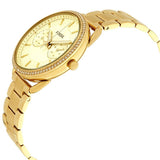 Buy Shop Fossil Tailor Gold Dial Gold Steel Strap Watch for Women - ES4263 USA Online
