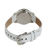 Buy Shop Marc Jacobs Blade White Dial White Leather Strap Watch for Women - MBM1097 USA Online
