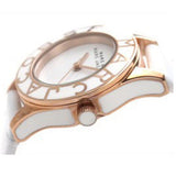 Buy Shop Marc Jacobs Blade White Dial White Leather Strap Watch for Women - MBM1179 USA Online