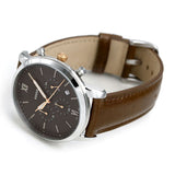 Buy Shop Fossil Neutra Chronograph Black Dial Brown Leather Strap Watch for Men - FS5408 USA Online