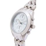 Buy Shop Marc Jacobs Peeker Chronograph Silver Dial Silver Steel Strap Watch for Women - MBM3371 USA Online